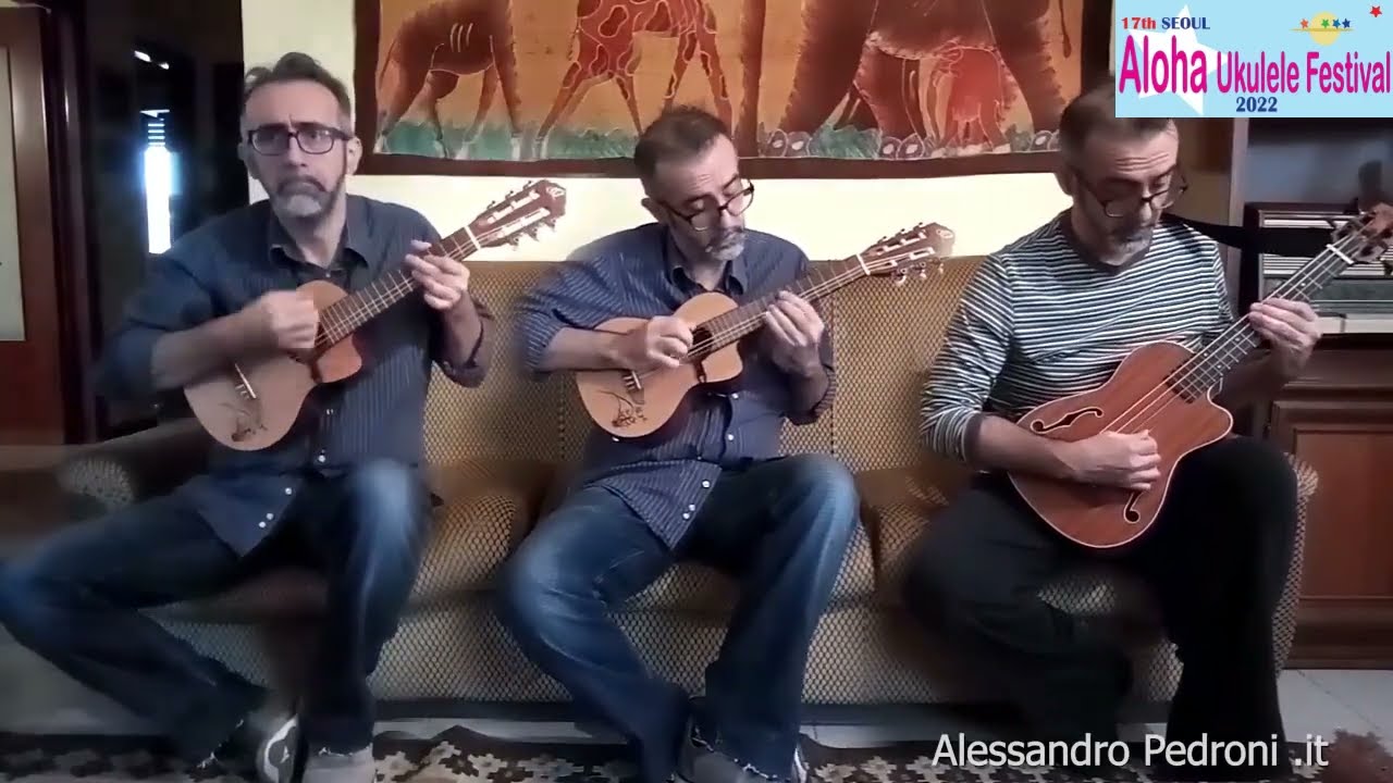17th SEOUL INTERNATIONAL ALOHA ONLINE UKULELE FESTIVAL/Alessandro Pedroni & LELELAND/Italy & Germany