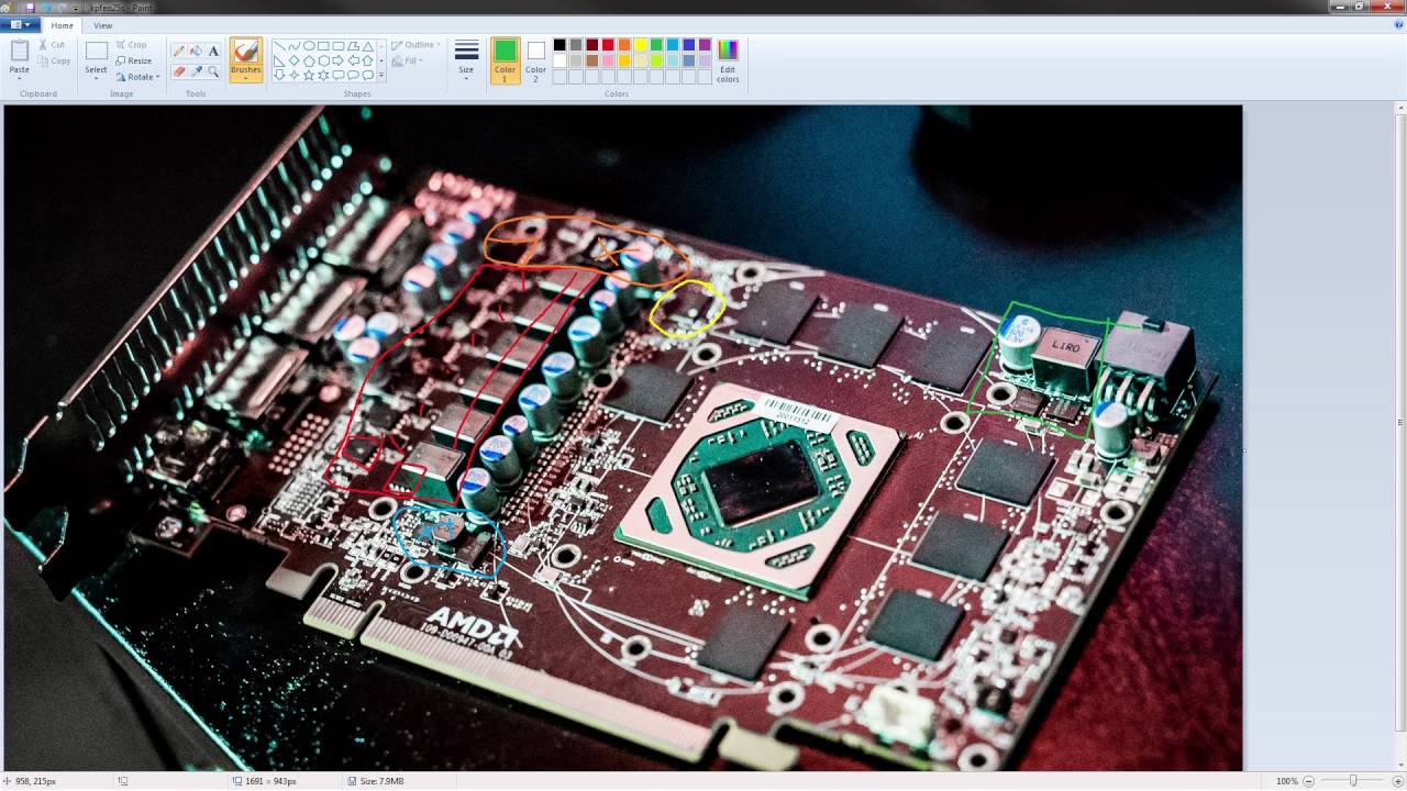 A look at the RX 480 PCB and some speculation about Polaris