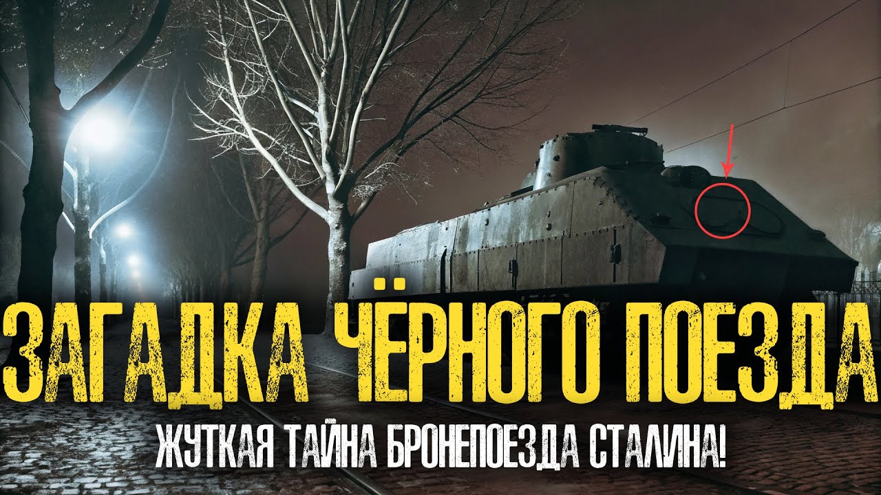 ПОЕЗД СТАЛИНА:  Проклятие Бронепоезда, Который Не Ушёл!