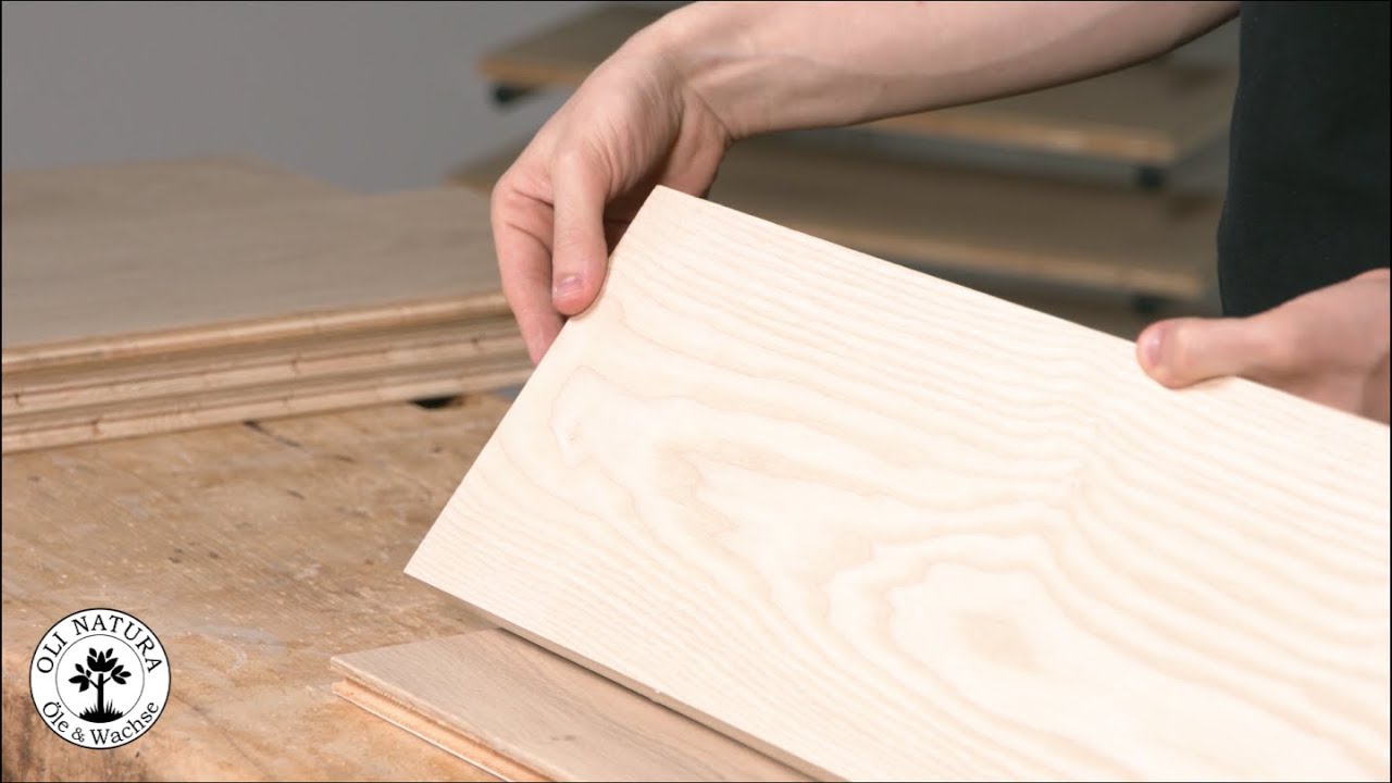 Holz ölen im Rohholzeffekt I Scandic-Oil For Furniture / Möbelöl / Holzöl / Eiche innen I OLI-NATURA
