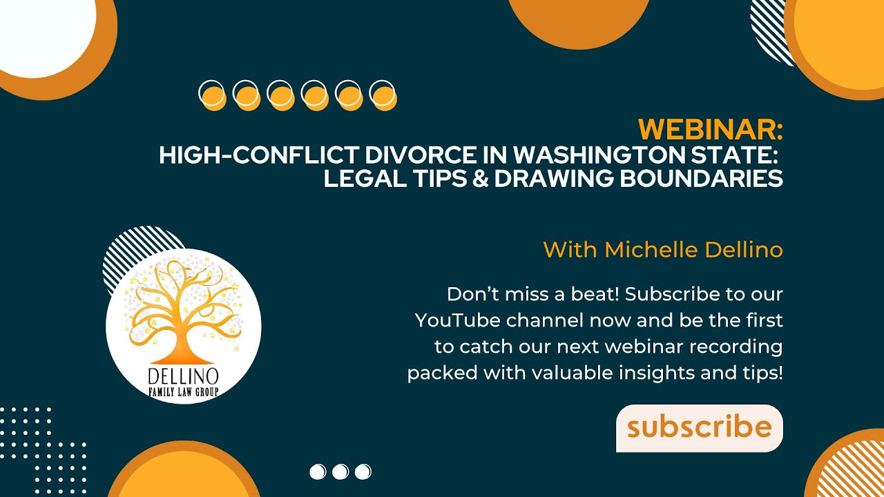 High-Conflict Divorce in Washington State | Legal Tips & Strategies for Difficult Divorces