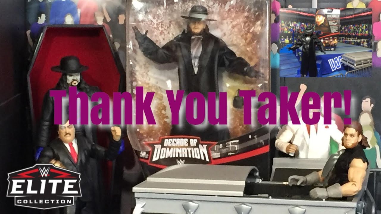 WWE Elite Undertaker Decade of Domination Action Figure Review!
