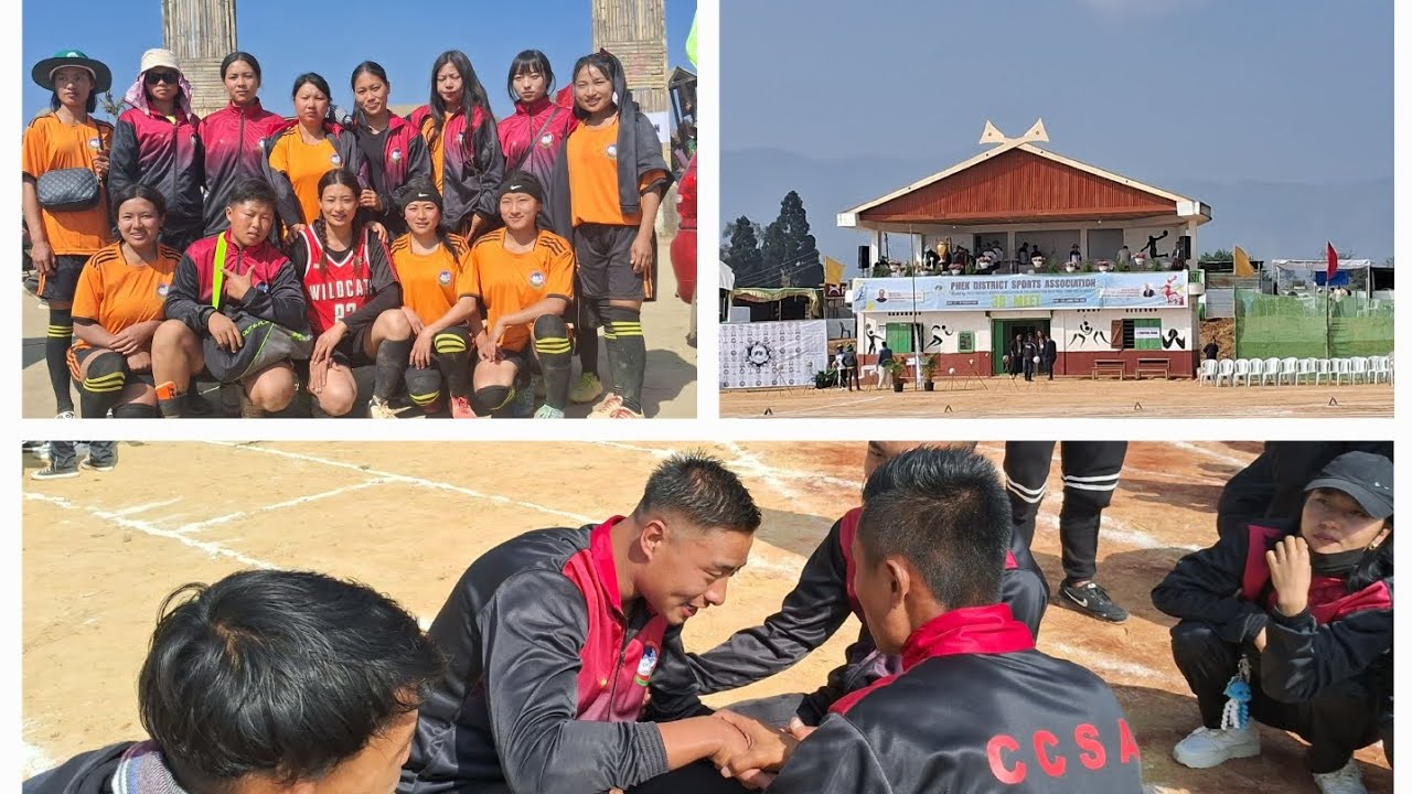 Centre Chakhesang Unüle Team CCSA 38th Meet PDSA 2025.