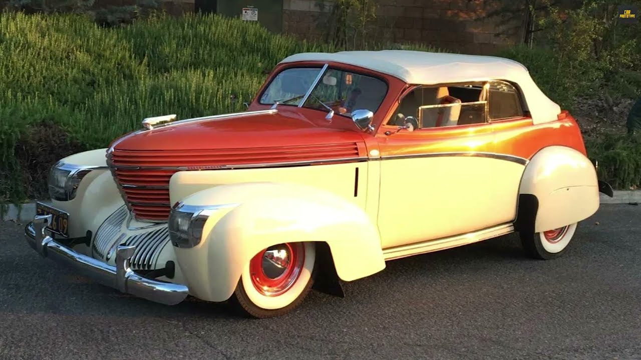 1939 Graham Sharknose Convertible: A Rare Prewar American Custom Classic