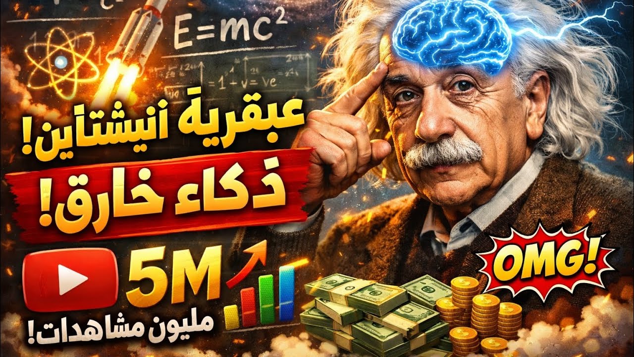 ليه اينشتاين كان ذكي جدا
