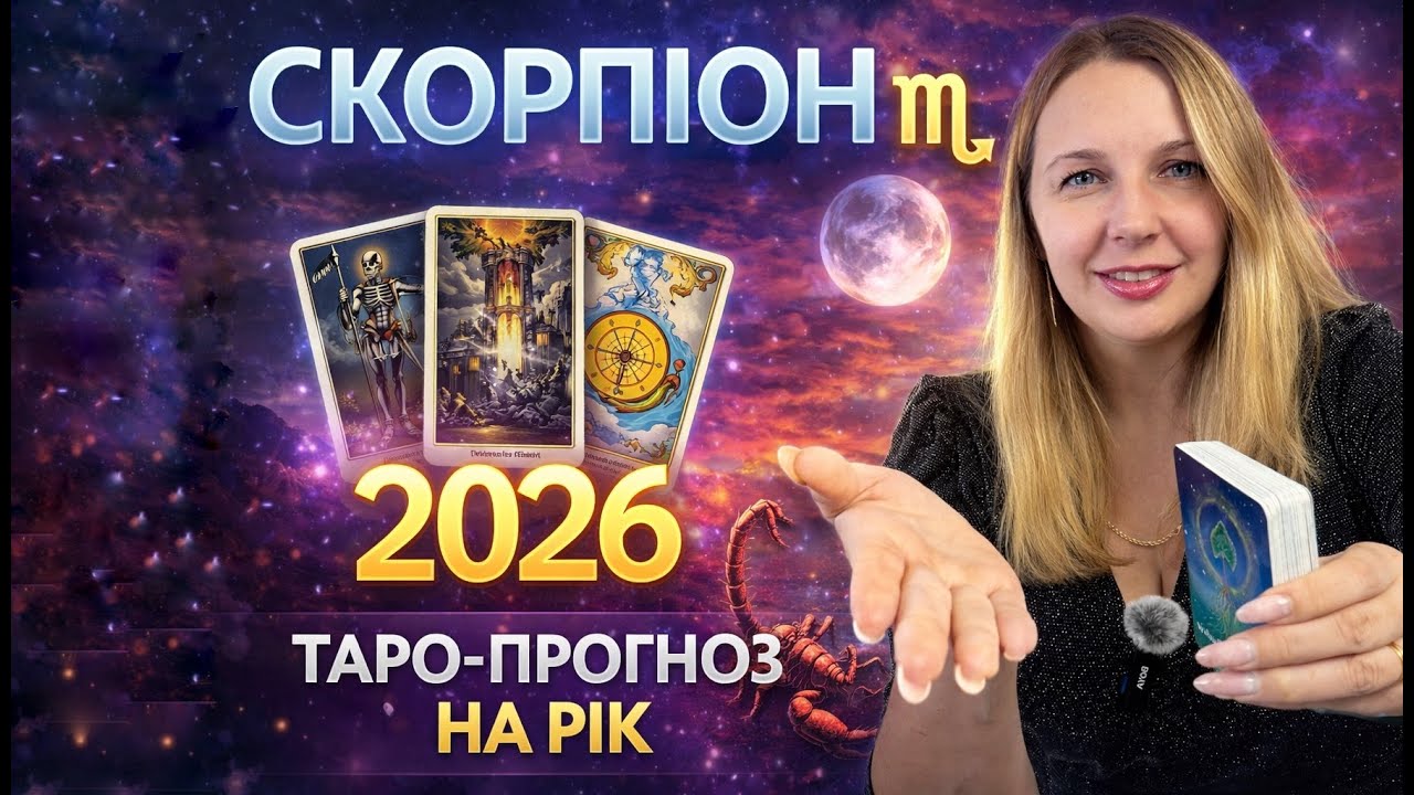 Скорпіон | Таро прогноз на 2026 рік | Нові можливості