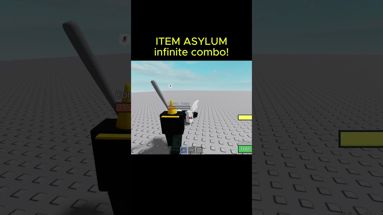 ITEM ASYLUM INFINITE COMBO #roblox