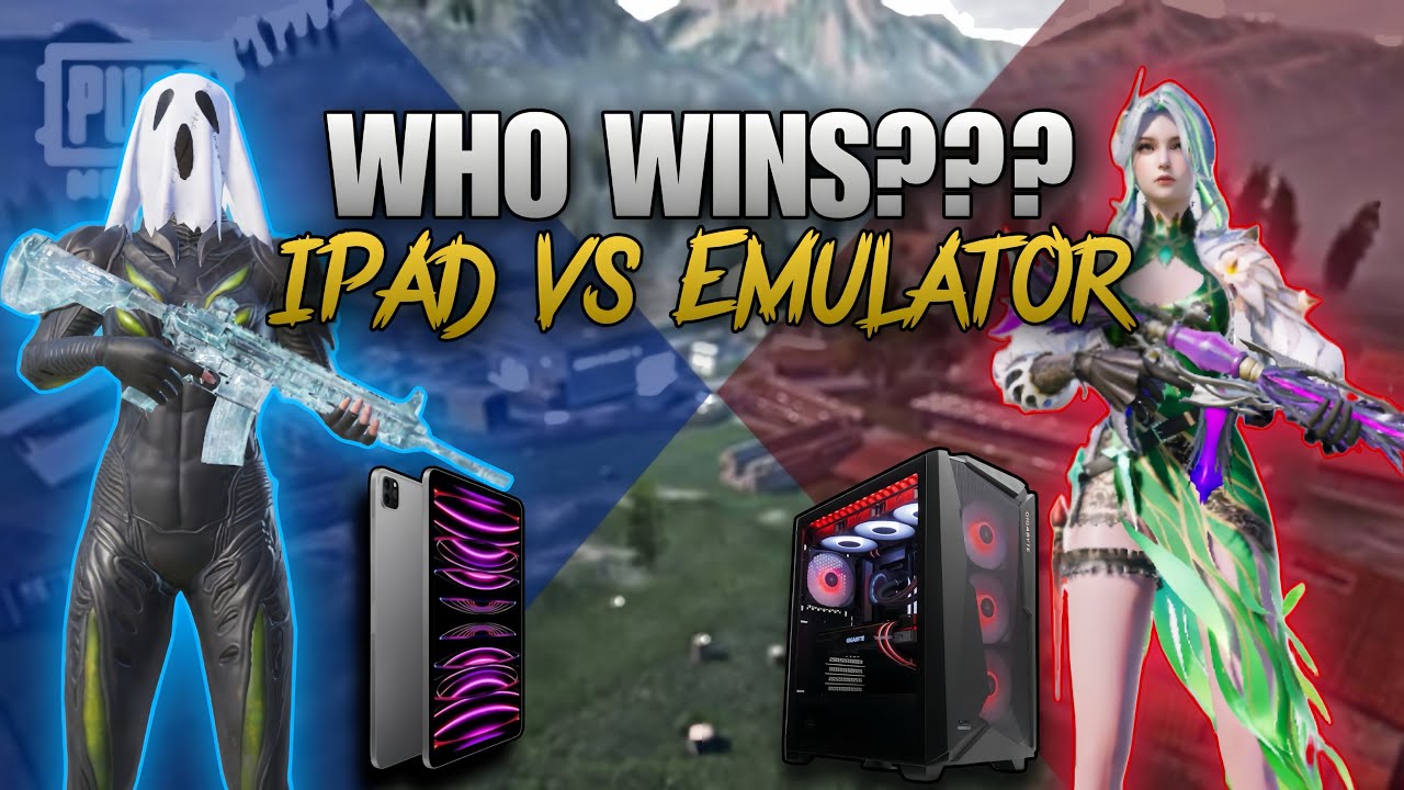 iPad M2 vs Emulator | 1v1 TDM | PUBG Mobile | 2 RP Giveaway