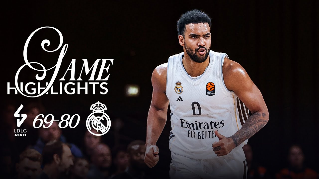 Asvel Villeurbanne 69 - 80 Real Madrid | Euroleague
