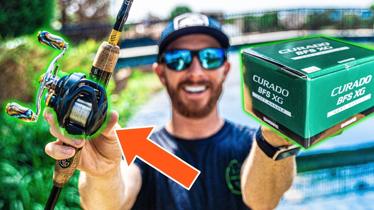 Shimano Curado BFS Review + Gomexus Finesse handles (feel your bait underwater)