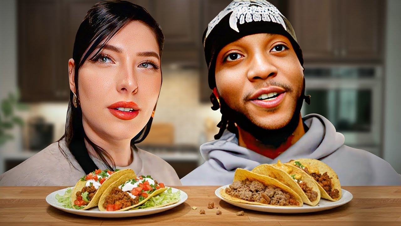 YourRage challenges Julia to COOK TACOS.. 🌮👨‍🍳