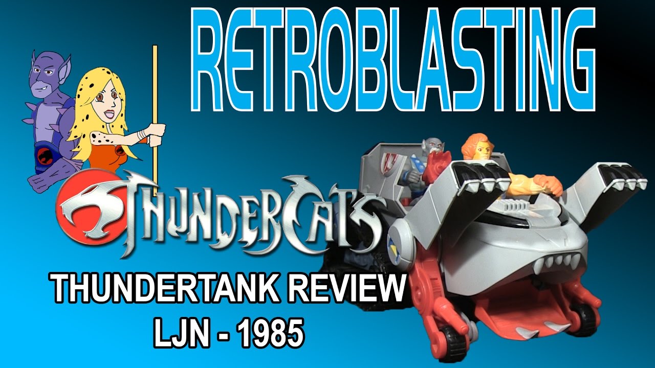 Thundercats Thundertank Vintage Toy Review - LJN 1985