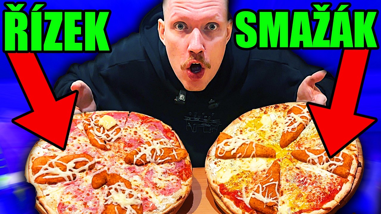 Legendární PIZZA SE SMAŽÁKEM 🍕 jak chutná?
