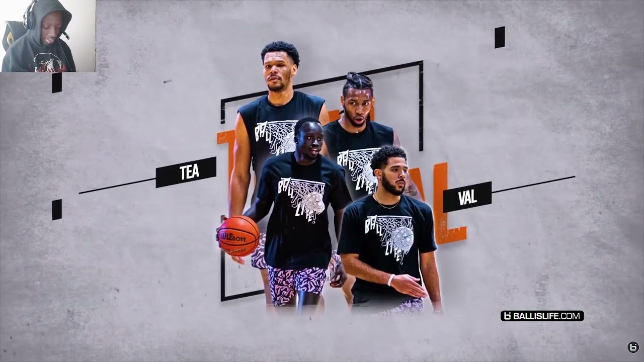 Splashfymtrae reacts to Ballislife fomby carry his team to victory, masterclasss sheesh in 3v3