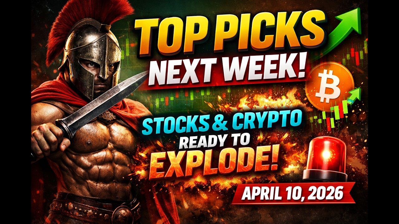 TOP STOCKS & CRYPTO TO WATCH THIS WEEK 📈 Overkill Watchlist | April 10, 2026