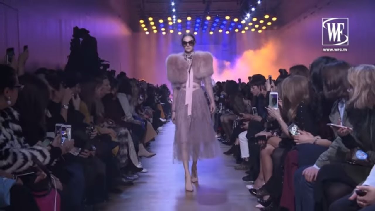 Elie Saab Осень/Зима 18-19 Неделя Моды в Париже World fashion