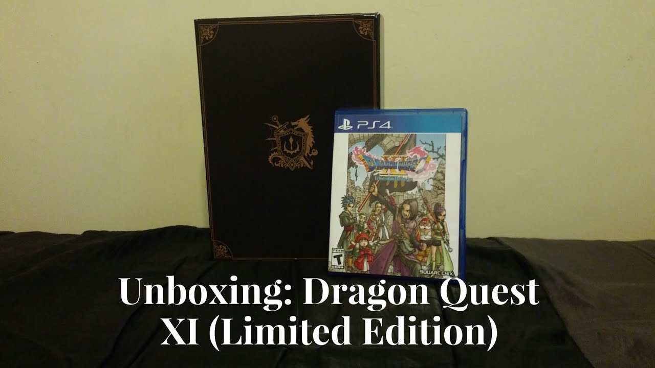 Unboxing: Dragon Quest XI (Limited Edition)
