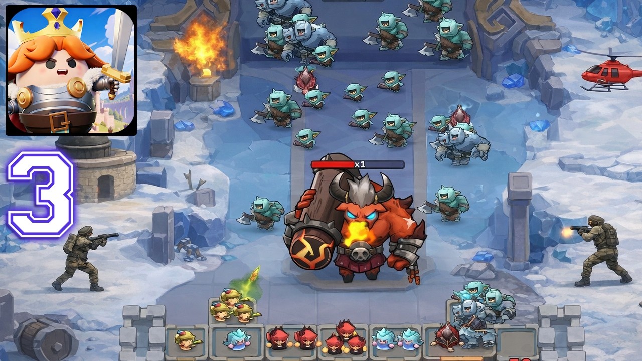 Evo Defense: Merge TD Gameplay Walkthrough Part 3 (android,ios)