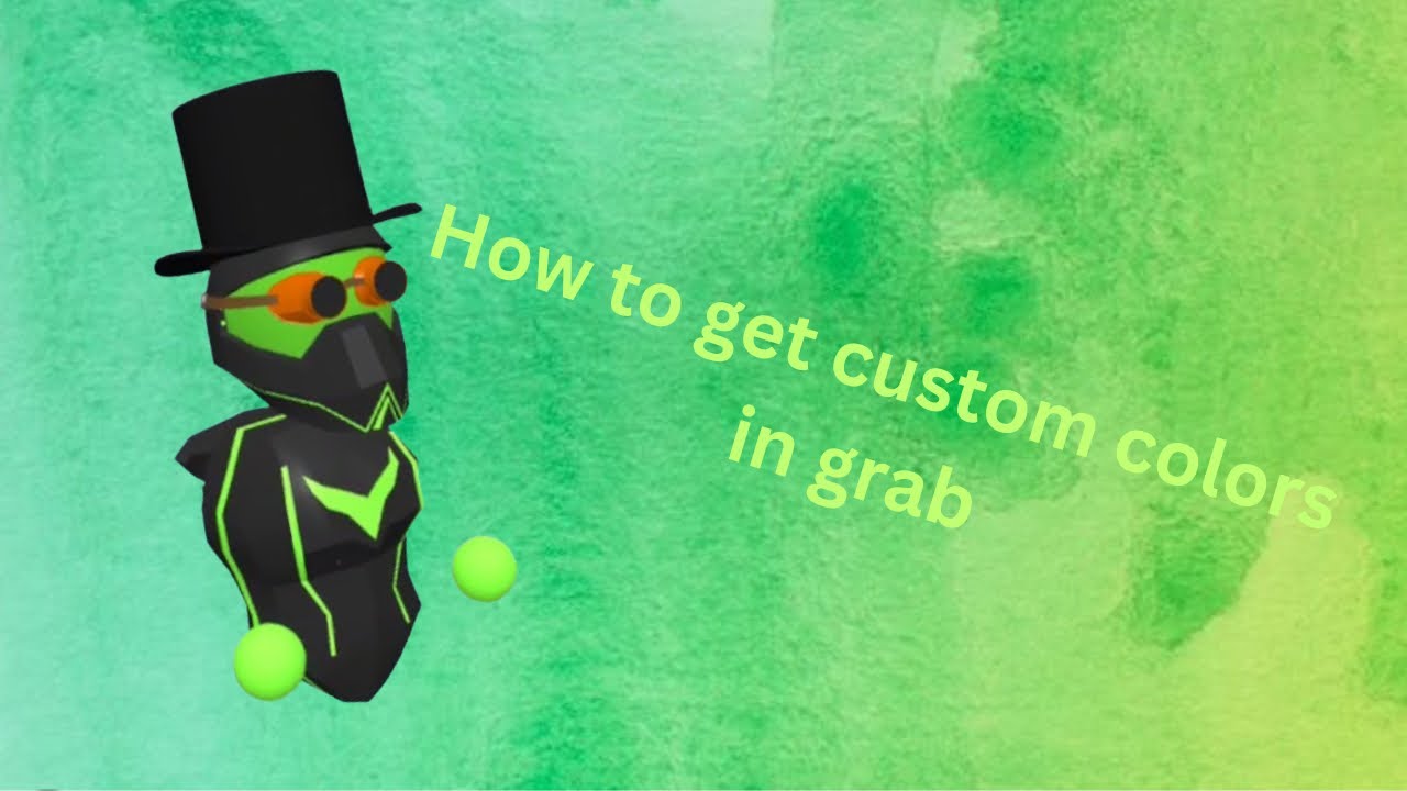 How to get custom colors on grab #grab #vr #tutorial #colors #mods #for you #gorillatag