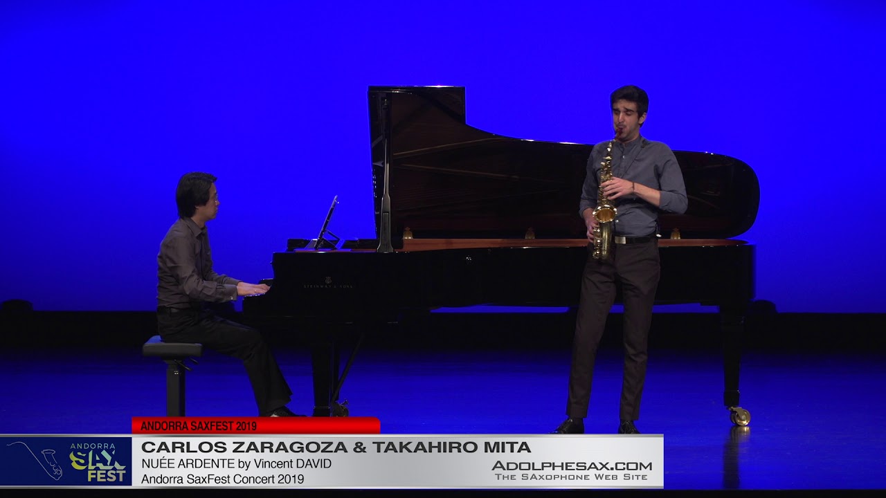 Andorra Saxfest 2019   Carlos Zaragoza   Nuée Ardente by Vincent DAVID