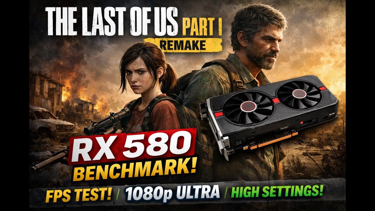 RX 580 vs The Last of Us Part I Remake – Playable or Dead GPU?