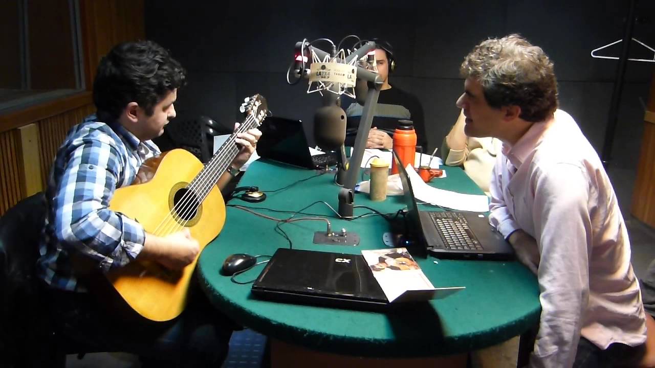 HERNÁN GENOVESE y HUGO RIVAS en vivo en radio La 2x4. LAS CUARENTA (Grela-Gorrindo)
