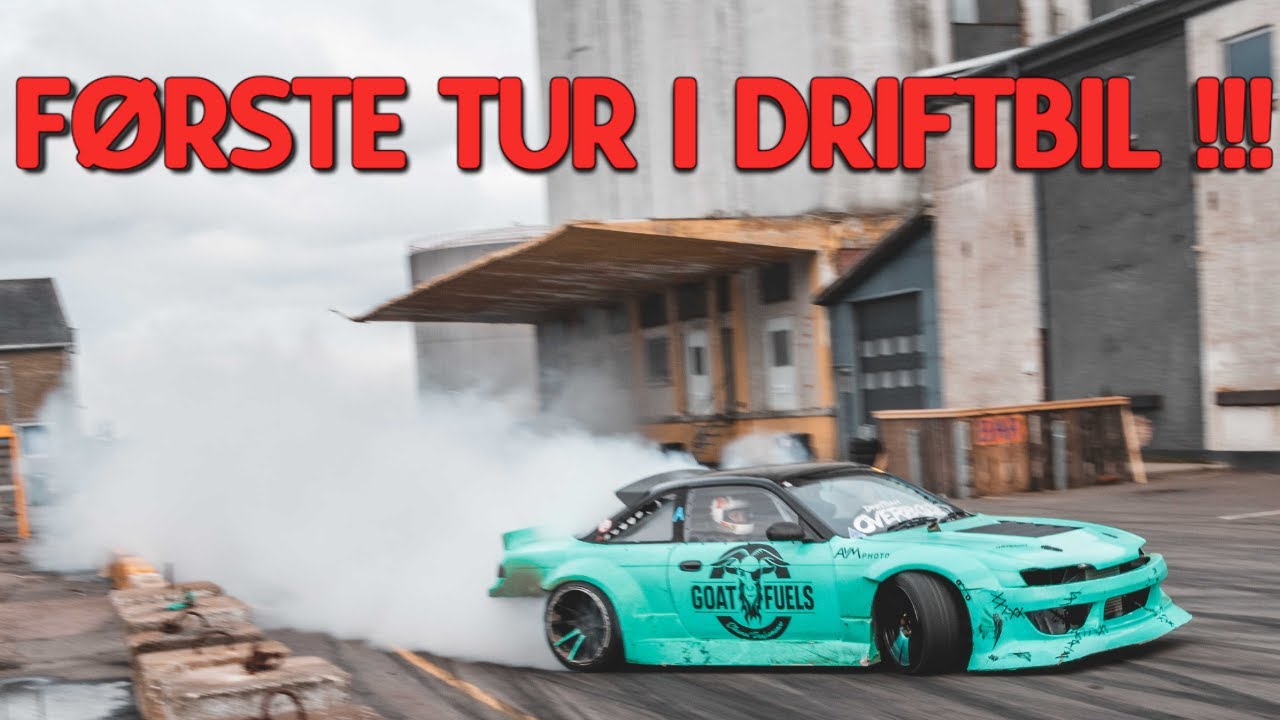 JEG PRØVER EN DRIFTBIL FOR FØRSTE GANG !!!!