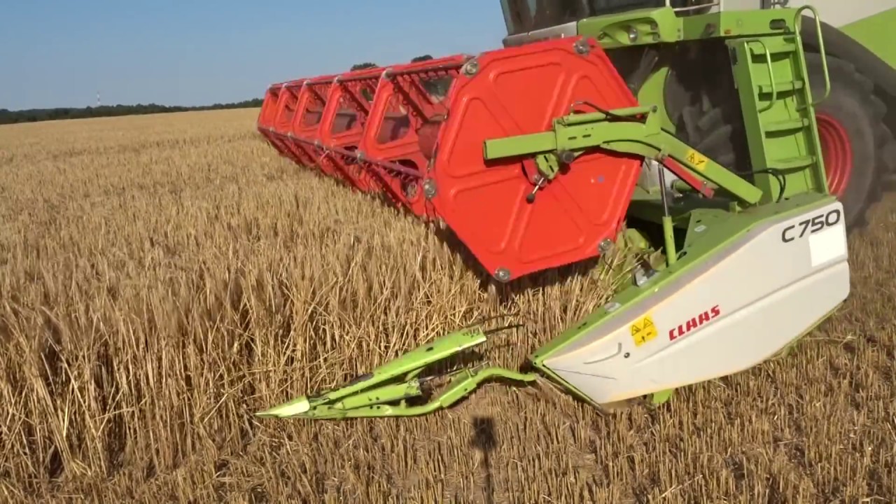Mega żniwa Jęczmień ozimy 3 x Claas lexion 540 -770, Hawe, John deere -Sztos Harwest in Poland 2018
