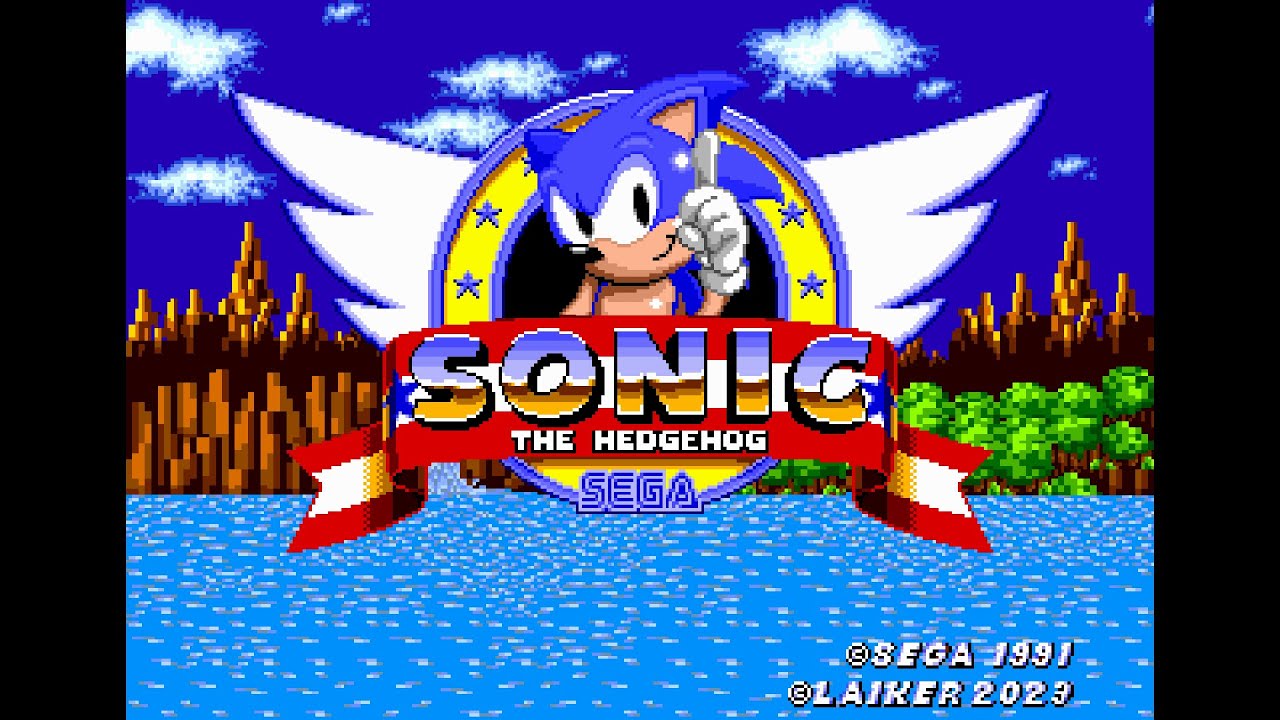 Sonic The Hedgehog (SMS-GG Fan Game - Final Demo Release) ✪ 100% Playthrough (1080p/60fps)