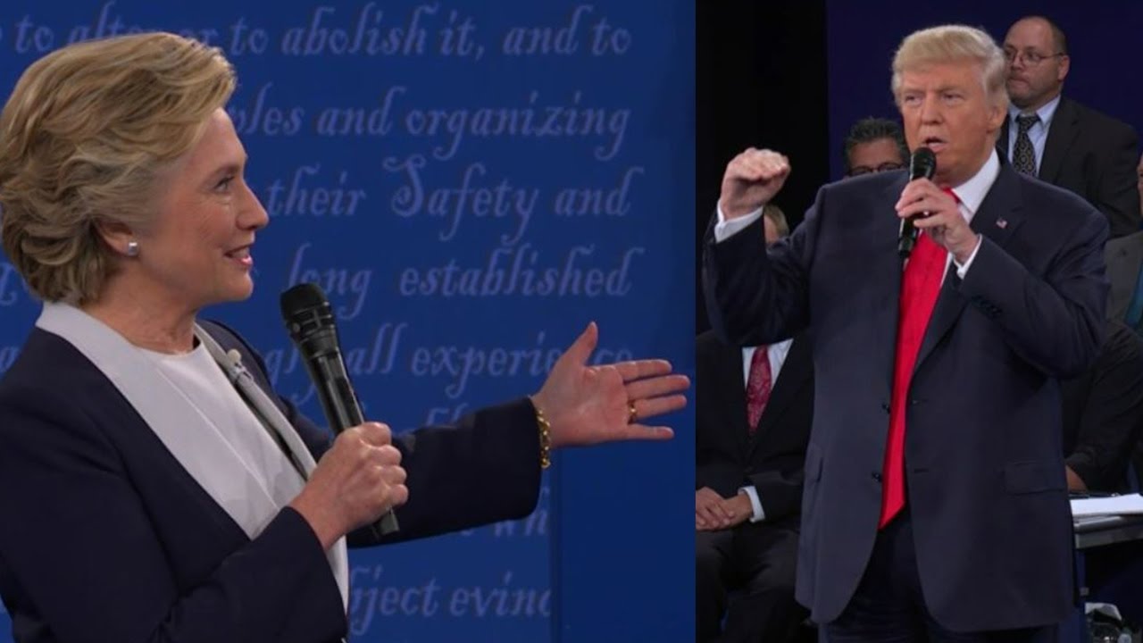 Trump, Clinton spar over Hillary's emails