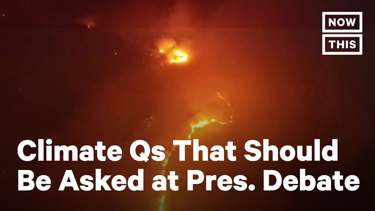 Presidential Debates Continue to Avoid the Climate Crisis | NowThis
