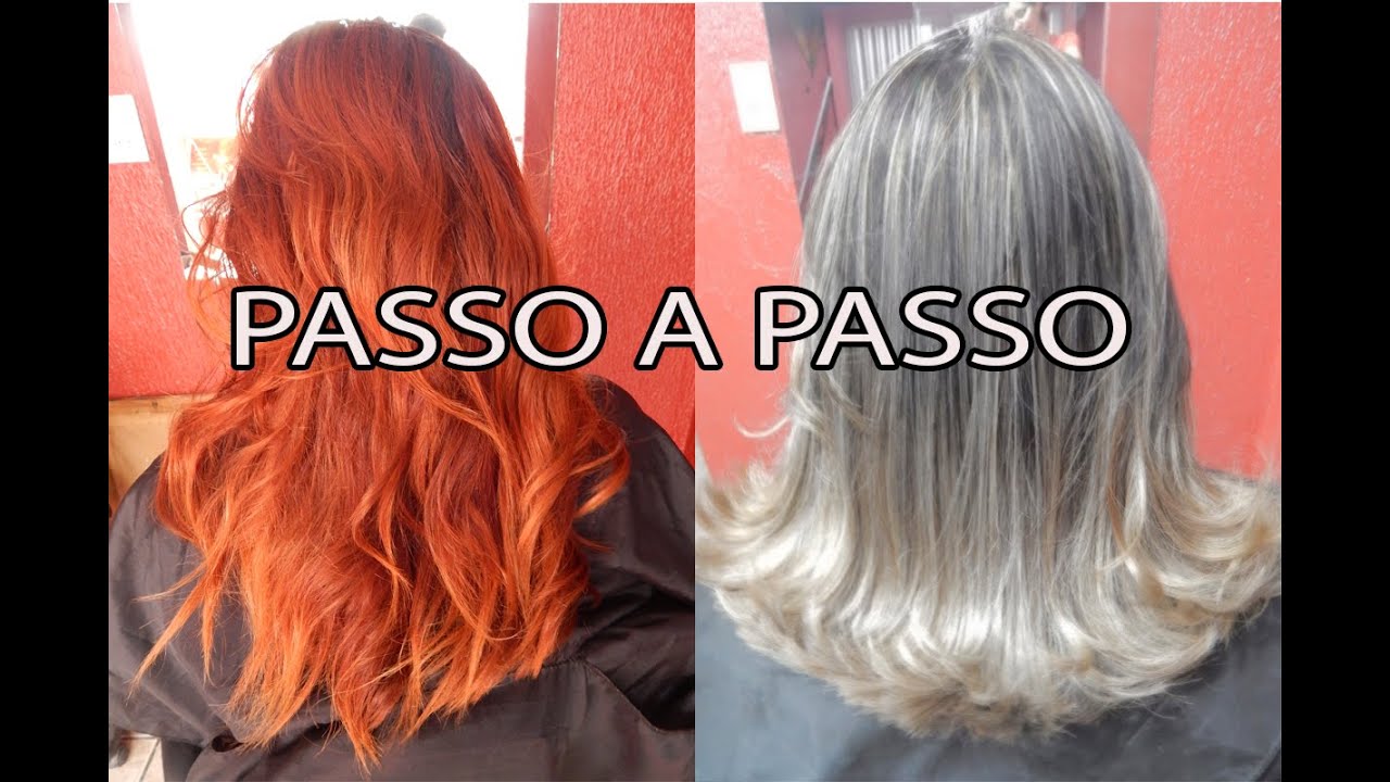Do Vermelho ao loiro em 1 dia!