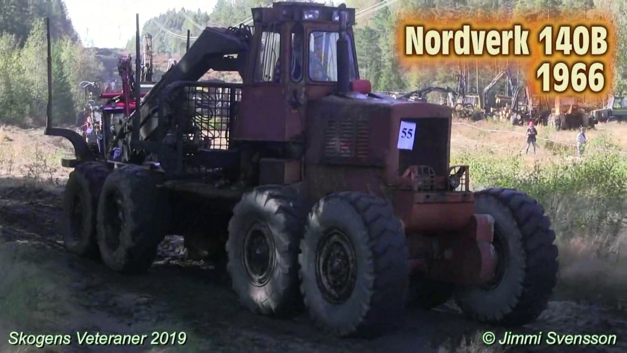 Skogens Veteraner 2019 NORDVERK 140B 1966 med incar