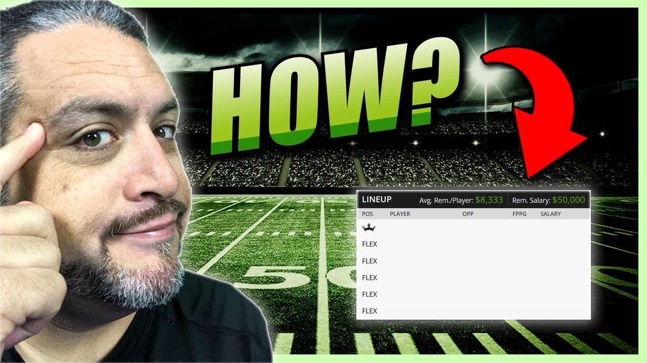 HOW TO WIN ON DRAFTKINGS SHOWDOWN: NFL DFS ADVICE