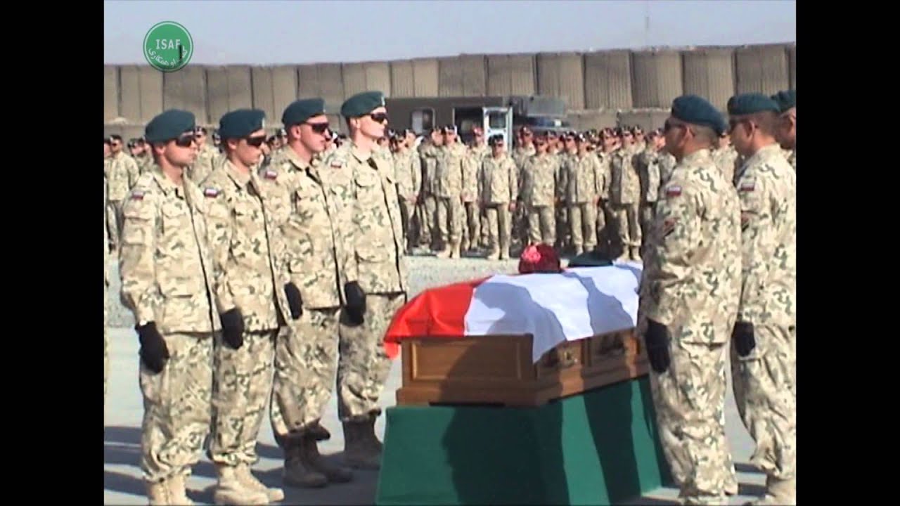 Pożegnanie st. szer. Sitarczuka Ghazni 21.08.2011