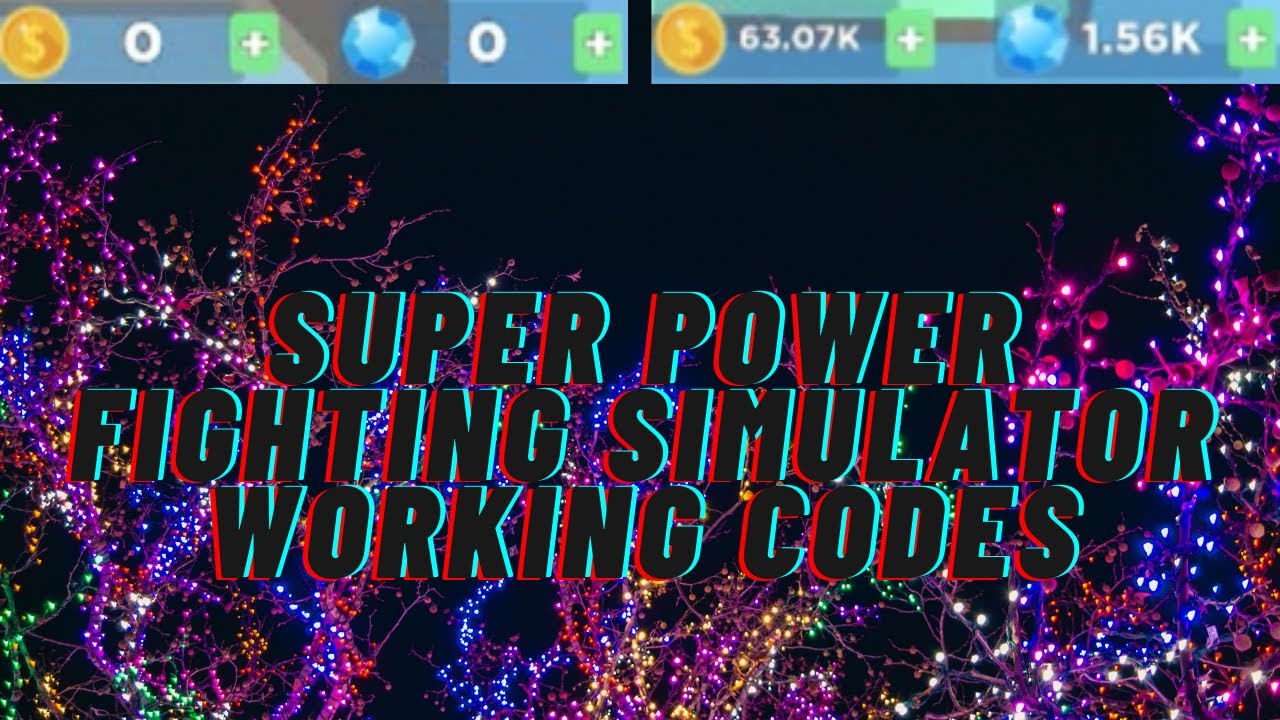 All Working *OP* SPFS Codes! (Roblox|| Super Power Fighting Simualtor)