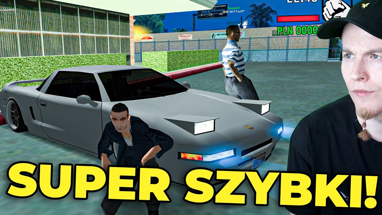 TEN SAMOCHÓD JEŹDZI 300 NA GODZINĘ w MTA 4Life RPG z Wr77zeR 
