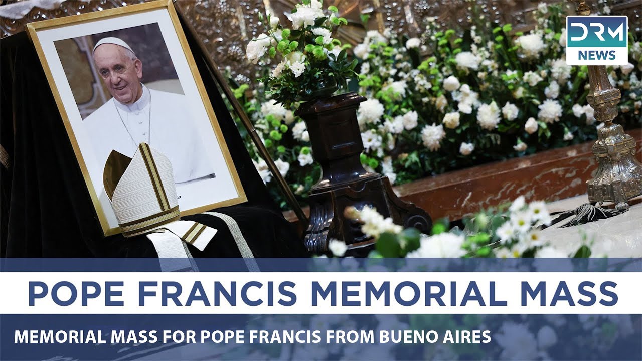 Pope Francis Death : Buenos Aires Cathedral Hosts Memorial Mass for Argentina’s First Pop | AK14
