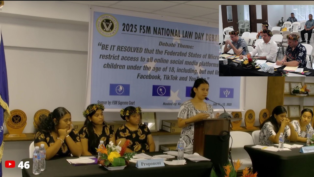 LIVESTREAM - 2025 FSM NATIONAL LAW DAY DEBATE