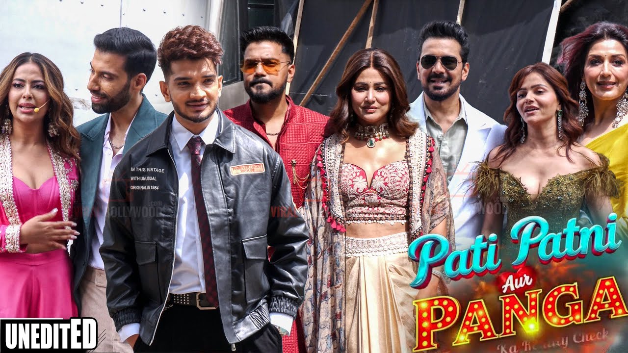UNCUT - Pati Patni aur Panga | First Episide Shooting | Munawar Faruqui, Hina Khan-Rocky Jaiswal