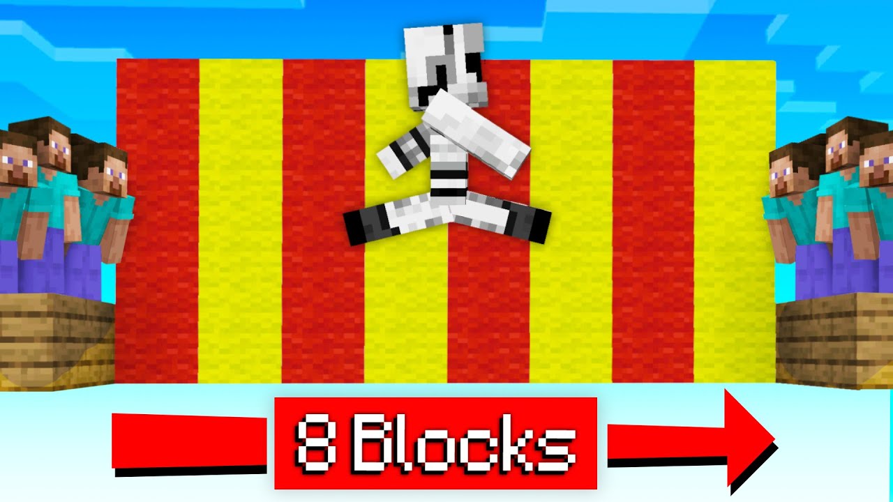 100 joueurs essayent les d&eacute;fis IMPOSSIBLES de Minecraft...