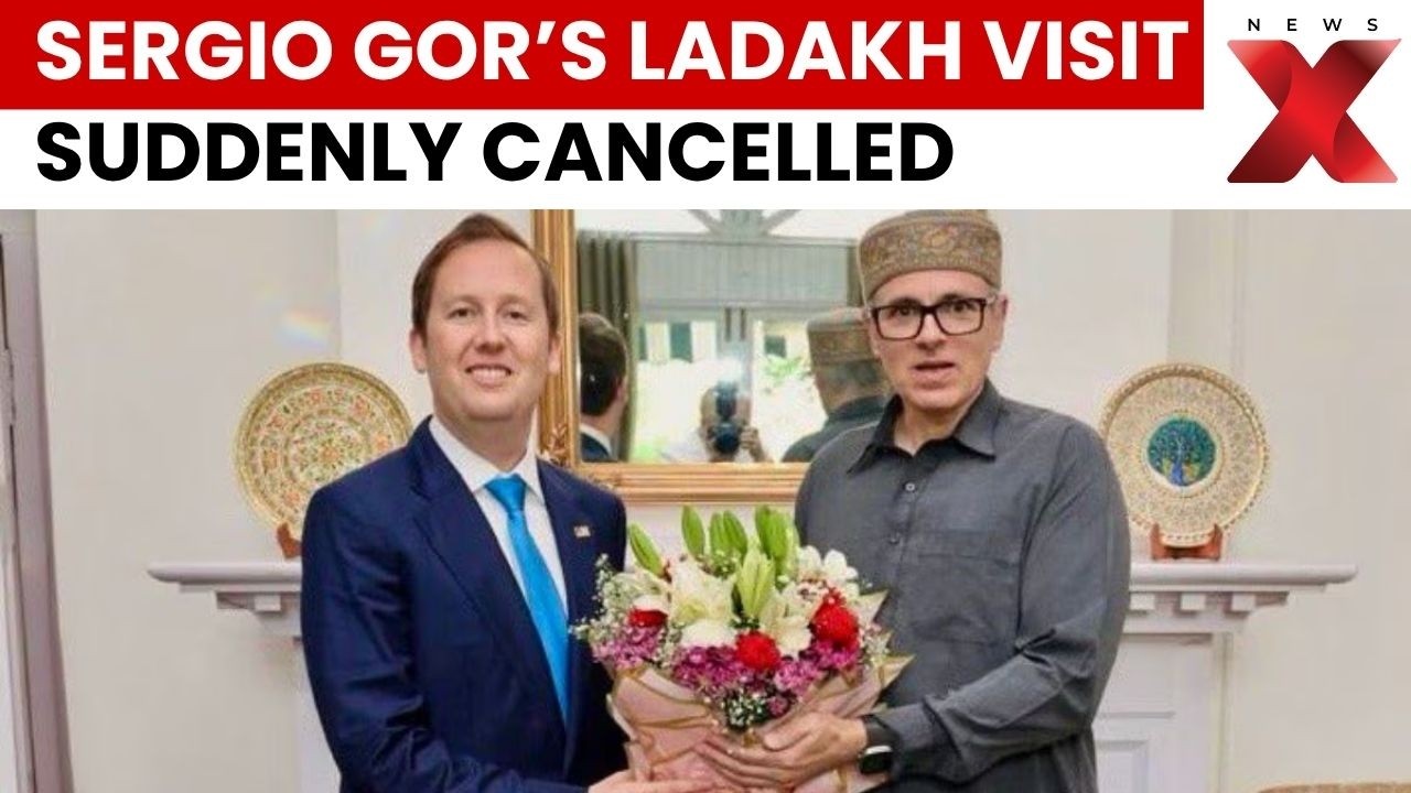 US Ambassador Sergio Gor&rsquo;s Ladakh Visit Cancelled After Srinagar Tour | NewsX