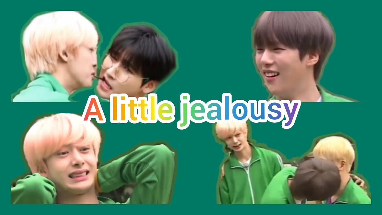 HyungHyuk| maybe a little jealousy?🐶🐸