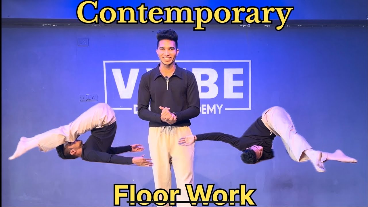 Contemporary Floor work Tutorial / Vishal Waghmare / Hindi Tutorial #tutorial #hindi #contemporary 