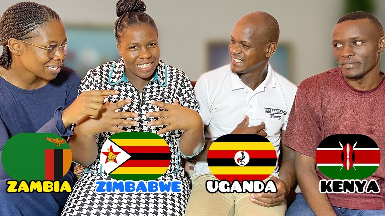 Кения🇰🇪Уганда🇺🇬 против Замбии🇿🇲Зимбабве🇿🇼~ Кто лучше всех говорит по-английски?