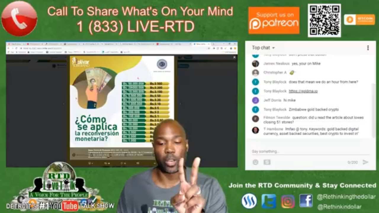 RTD Live Talk w/ Mike: "You Can Get Two Grams of Gold For the Price of One In Venezuela"