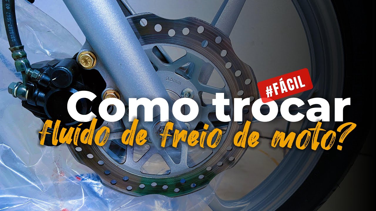 Como trocar FLUIDO de freio FÁCIL #automobile #honda #titan150 #motovlog