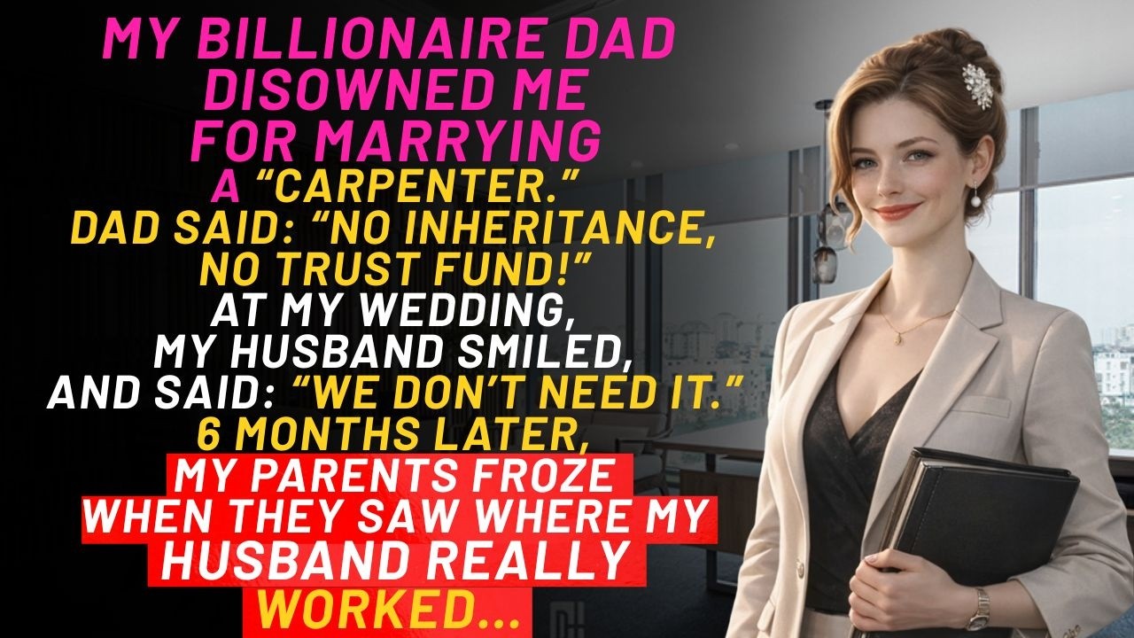 Disowned at My Wedding—A Gala Turns the Tables When My Husband Is Revealed | family revenge storie