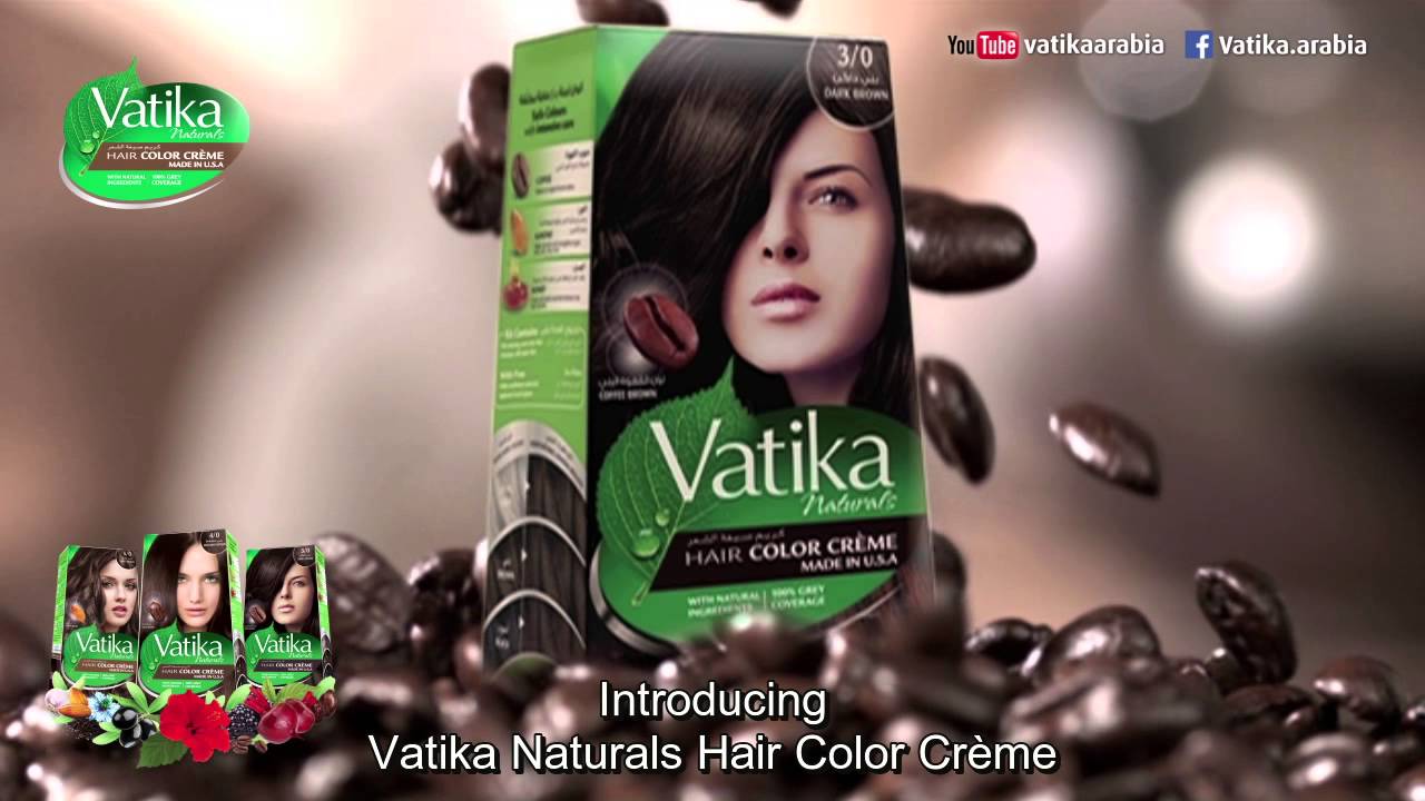 Vatika Naturals Hair Color Crème - Natural Nourishment, Beautiful Colour!