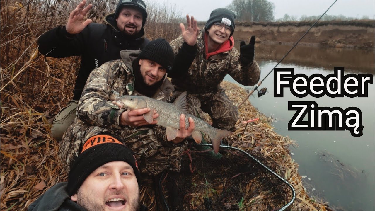 We are fishing for winter feeder fish in December 2025